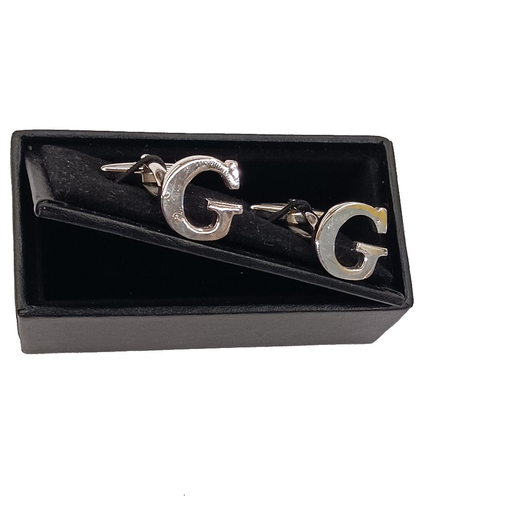 Initial "G" Cufflinks